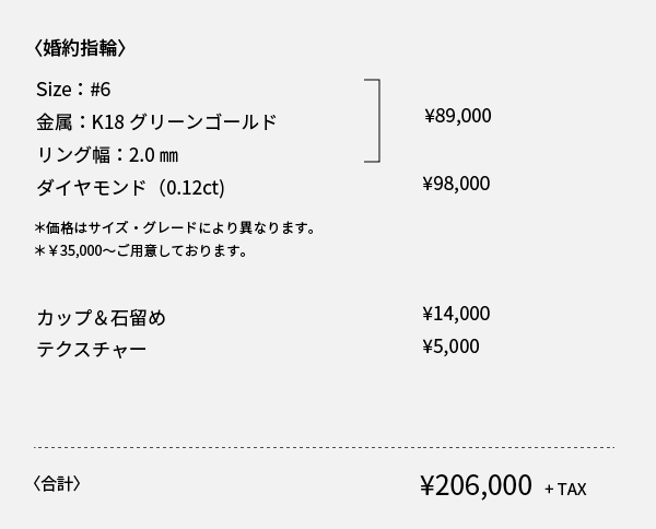 エンゲージリング②