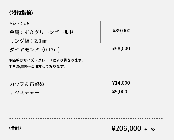 エンゲージリング④